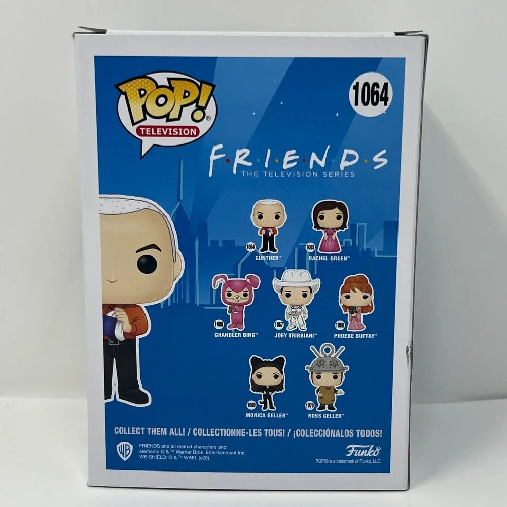 Funko Pop Friends Gunther #1064 TV Series Vinyl Figure New In Box 4